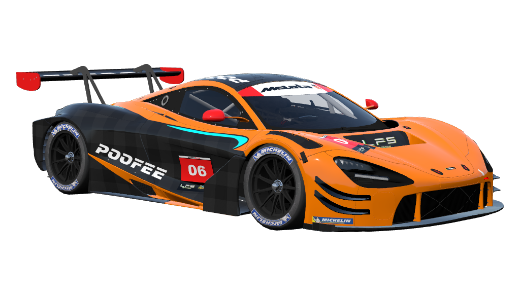 McLaren 700S GT3 4.0l 421kW