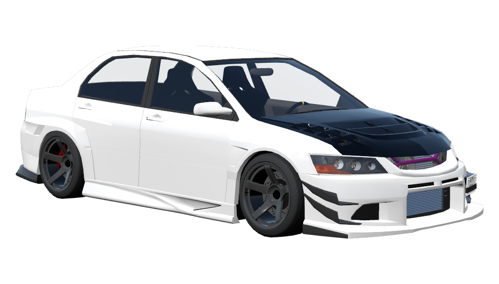Mitsubishi Evo 2.5l 525kW